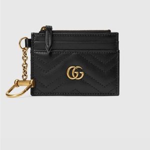 GG Marmont keychain wallet